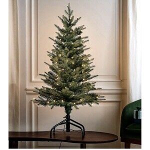 Bethlehem Lights 3.5' Indoor/Outdoor Mini Tree w/ 4-in-1 LEDs - Green